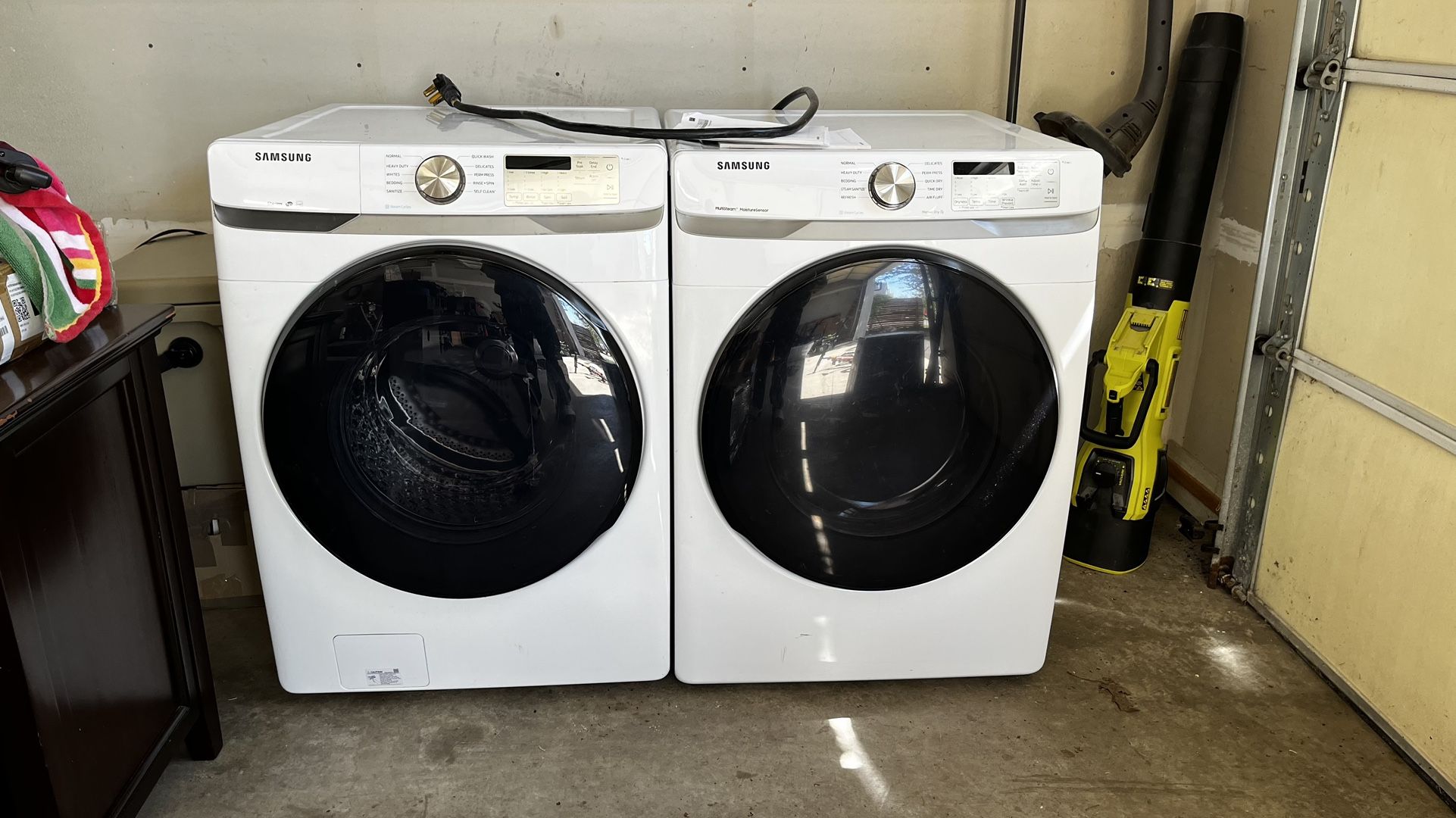 Samsung Washer and Dryer