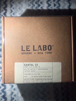 Santal 33 Le Labo