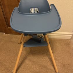 Lalo Blue High Chair