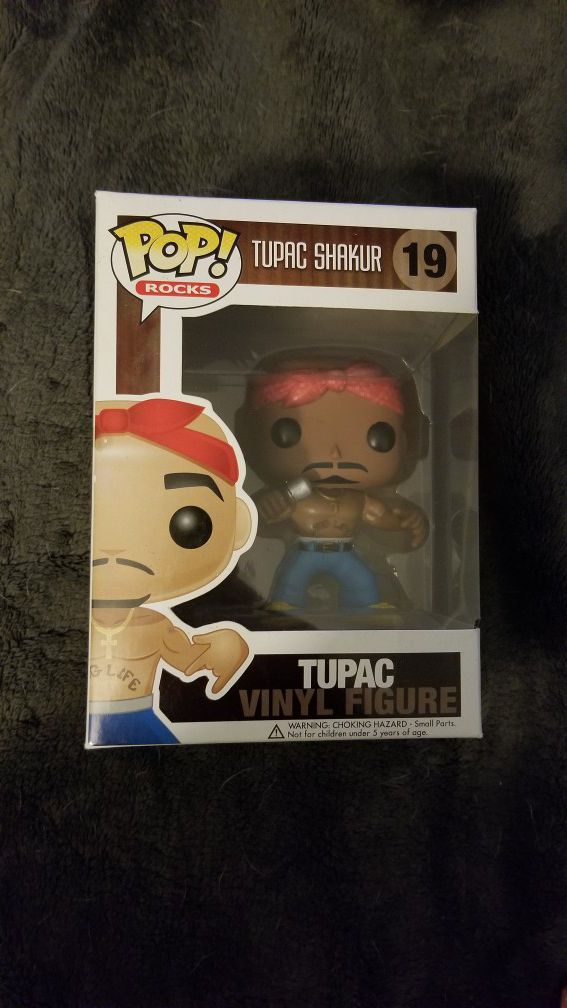 Funko Pop! Tupac #19 No Eyebrows Variant - Super Rare Grail!!