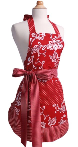 Women's Apron Original Sassy Red by Flirty Aprons