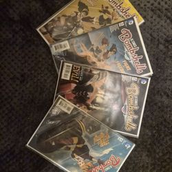 DC Comics: Bombshells #1, 2, 3, 4 Consecutive Comic Book Lot (2015)