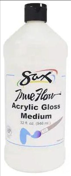 Sax True Flow Acrylic Gloss Medium 32 oz