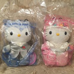 Hello Kitty and Dear Daniel Stuffed Animals (VINTAGE)