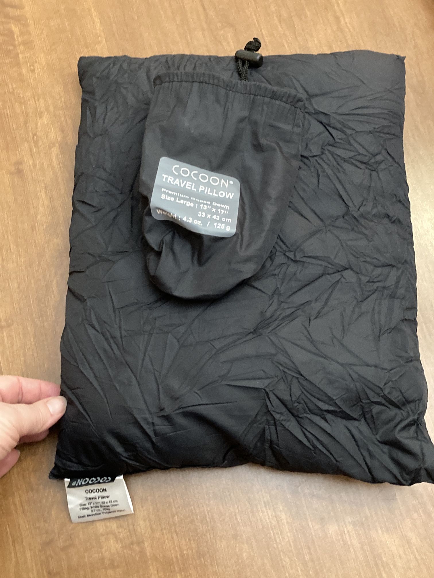 Cocoon Goose Down Travel Pillow Camping Backpacking for Sale in WA OfferUp