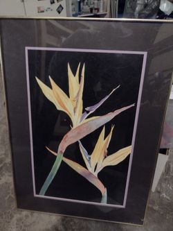 3×2 + Birds Of Paradise Painting
