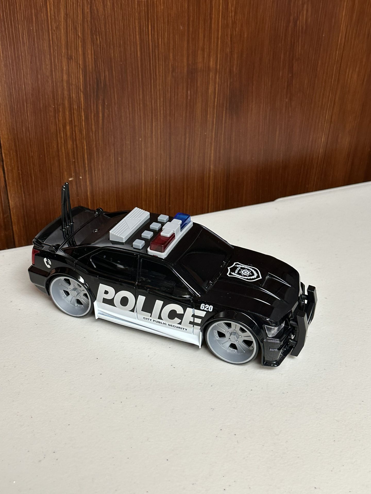 Friction Powered Sound and light action Police Car