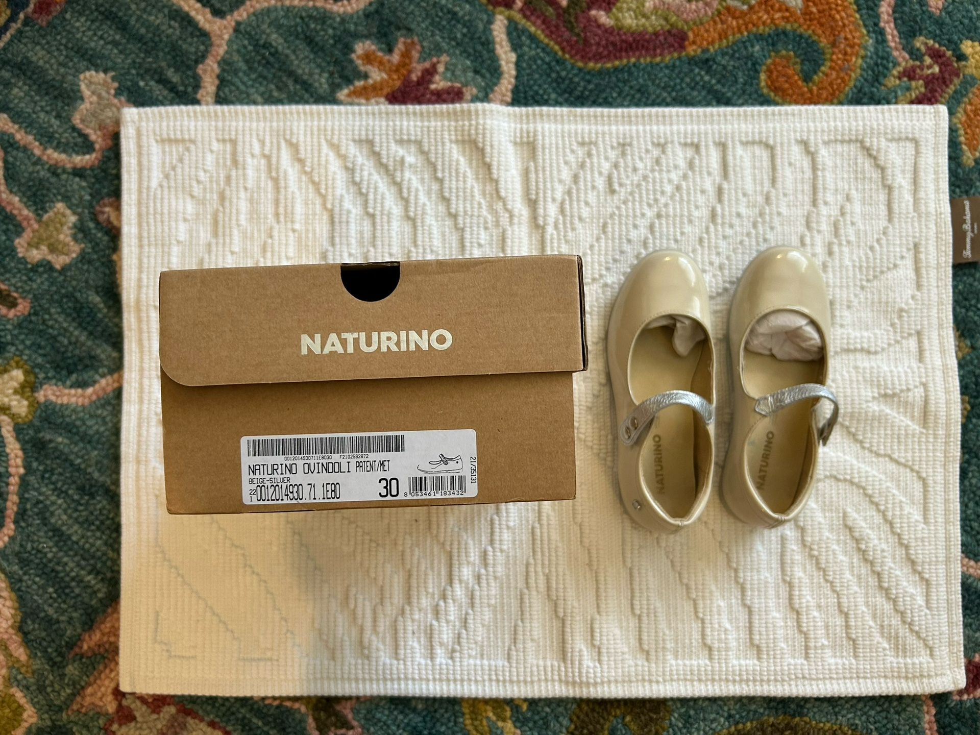 Naturino Leather Girls Dress Shoes Size 30EU/12US