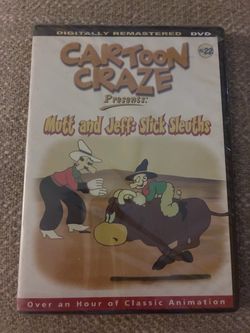 Cartoon Craze Mutt And Jeff: Slick Sleuths Vol 22 DVD New Sealed