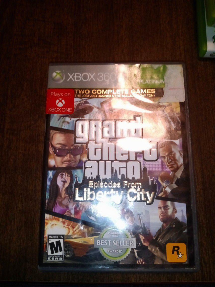 GTA Episodes Of Liberty City Xbox 360