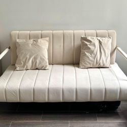 Couch / Loveseat With 2 Throw Pillows