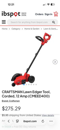 Craftsman Edger Tool