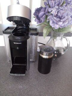Nespresso with froth maker barely used!