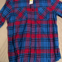 American Rag Medium New Flannel Shirt