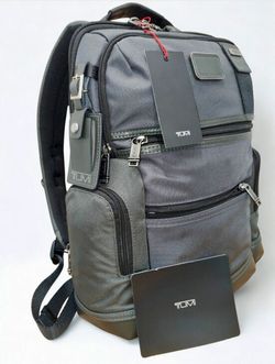 NWT Tumi Fremont Parrish Laptop Backpack/Rucksack (Charcoal Gray)