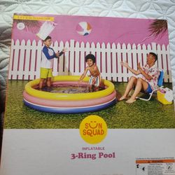3 Ring Pool And Bubble Maker