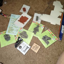 Crafting Stamps New Never Opened 