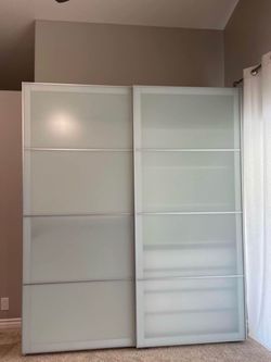 Modern IKEA wardrobe