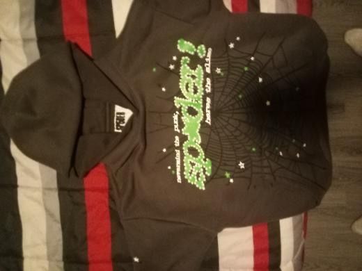 Grey Spider Hoodie