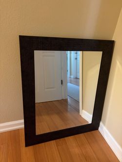 Framed mirror