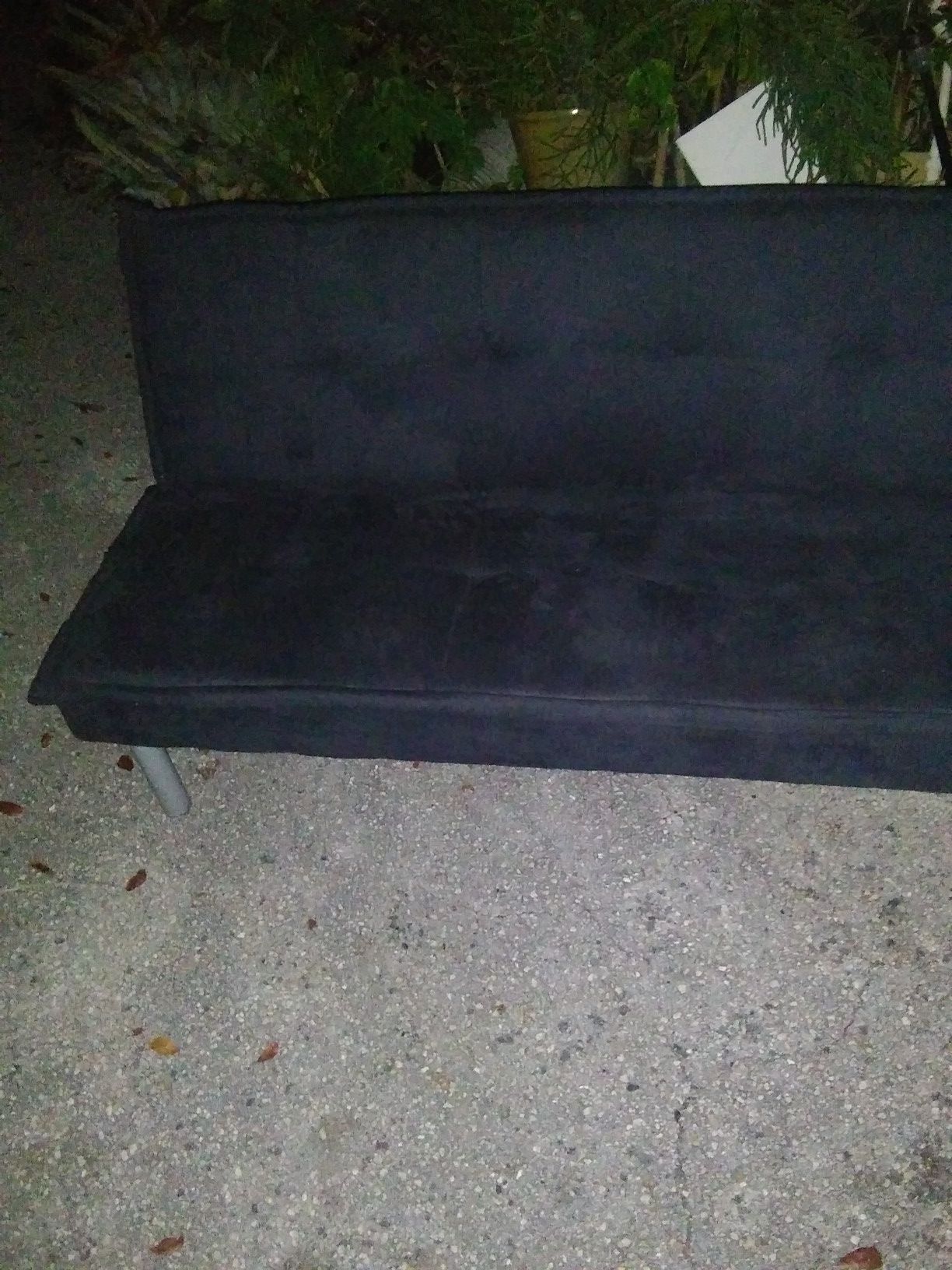 Black futon good condition