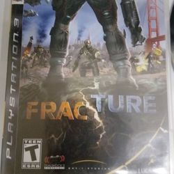 Fracture (Sony PlayStation 3 PS3) Complete Tested Working Disc looks Excellent