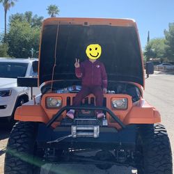 Jeep Yj LS  (Orange)