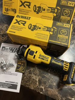 New DeWalt XR Drywall Cut Out Tool