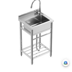 Brand New Stainless Steel Utility Sink For $100