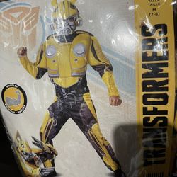 Transformers costume BUMBLEBEE SOZE 7/8