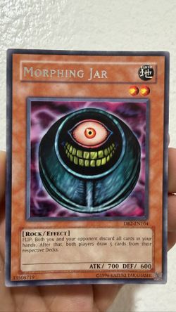 Yu-Gi-Oh Morphing Jar DB2-EN104 Vintage MP Condition