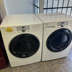 Front Load Kenmore Washer And Electric Dryer Set 