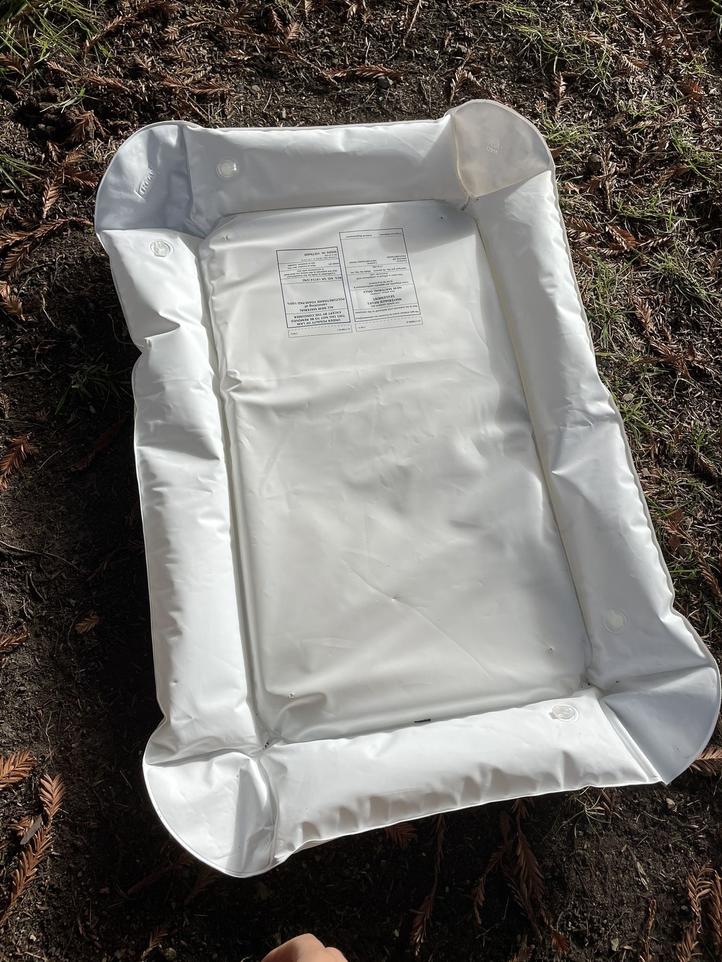 Inflatable Changing Table Bed