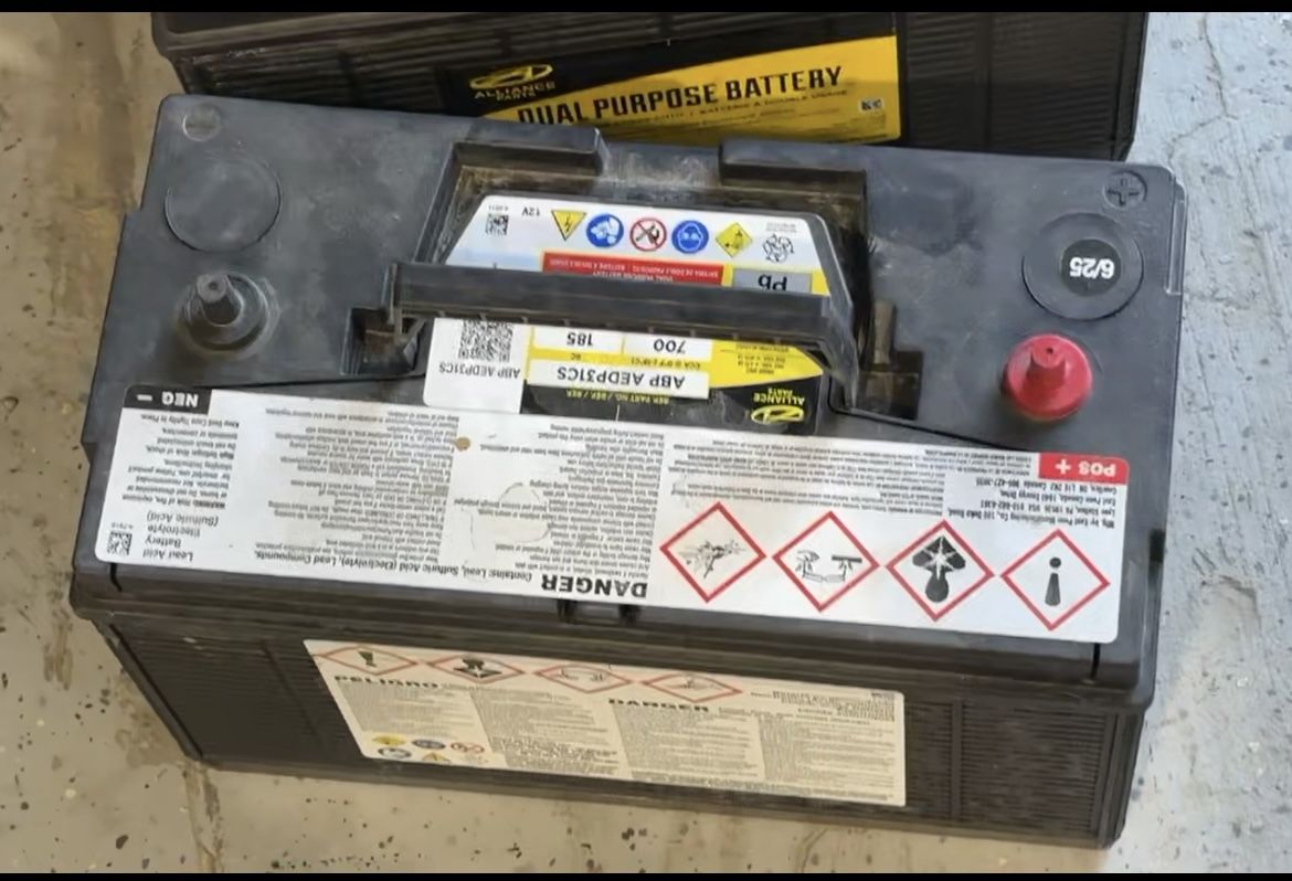 (2) Brand New Diesel Truck / Semi Truck Batteries