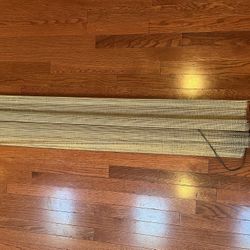 Bamboo Blinds w Hardware - 47 in Adjustable