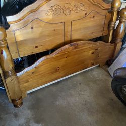 Queen Wood Mattress Sets 