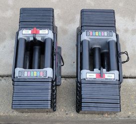 90 lb Powerblock Elite Adjustable Dumbbells 