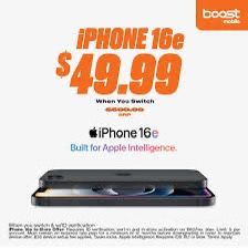 iPhone 16e $49