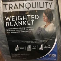 New Tranquility weighted blanket 18lbs