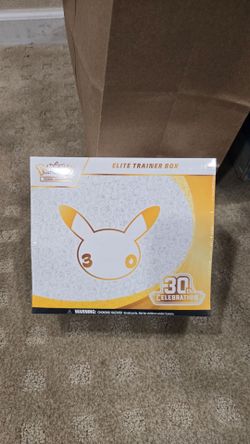 New Pokémon TCG 30th Celebration Elite Trainer Box