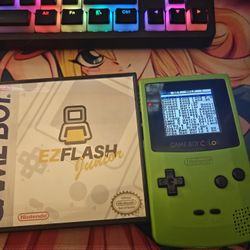 IPS Modded Gameboy Color With Flash Cart