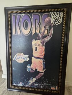 KOBE BRYANT #8 FRAMED