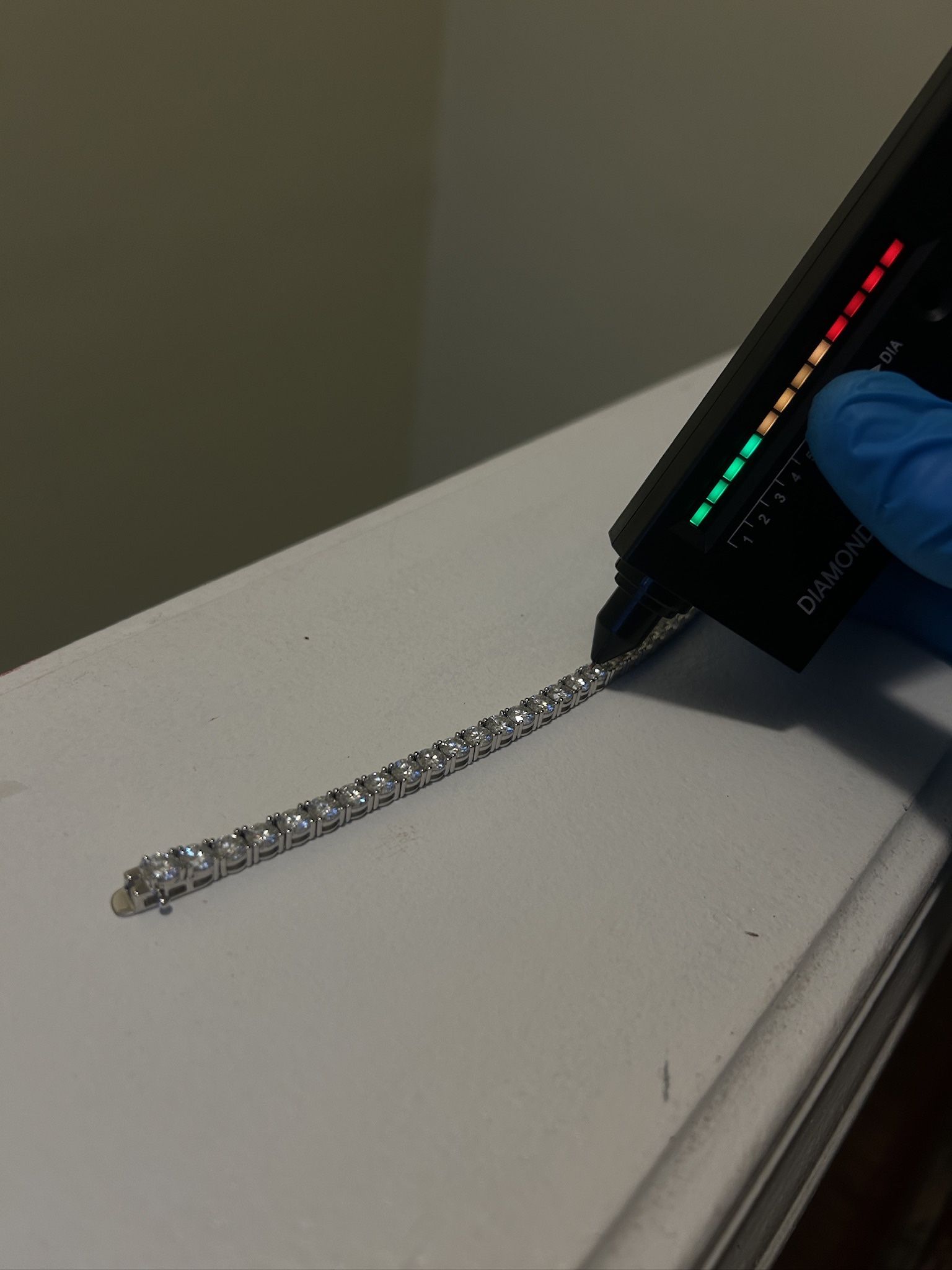 VVS Moissanite Tennis bracelet