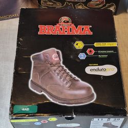 Brahma Steel Toe Work Boots Size 11