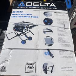Delta 10" Portable Table Saw