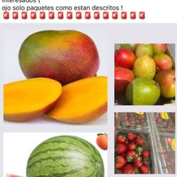 Paquete De Frutas 🍓🍊🥭🍇🍉