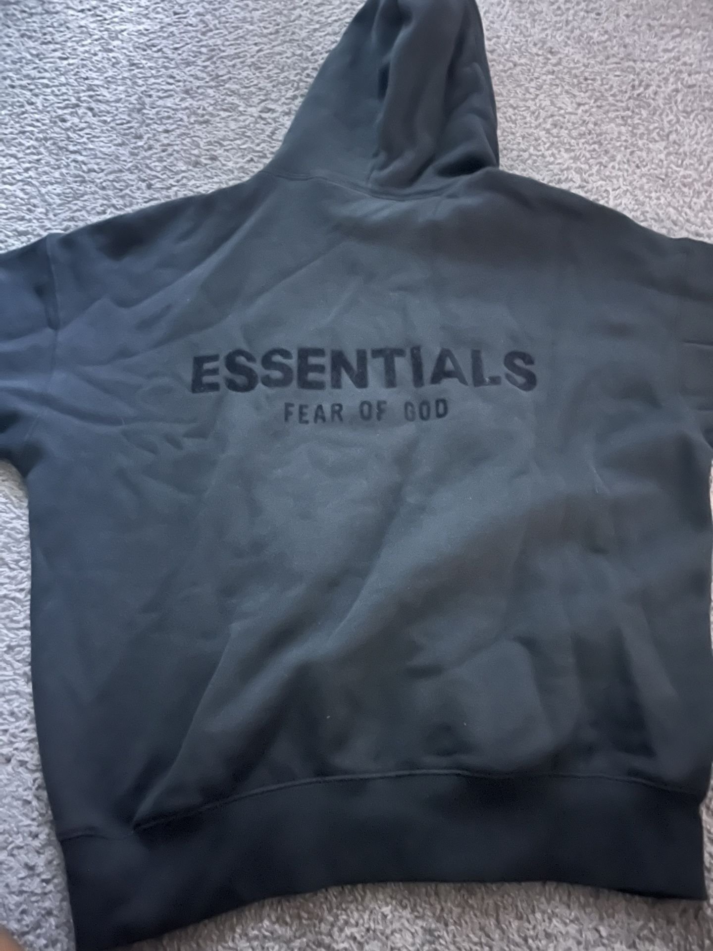 black Men’s xxs essential hoodie brand new