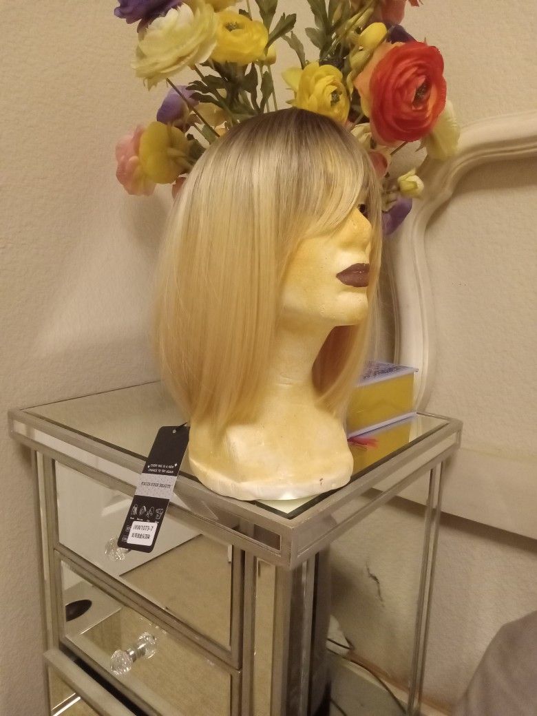 12" NEW Honey Blonde Ombre Wig