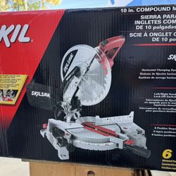 SKILZ 10” Compound Miter Saw 