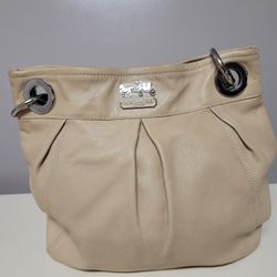 Coach Beige Handbag 